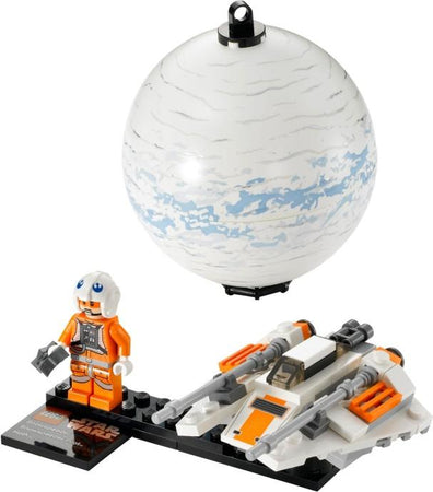 LEGO Set-Snowspeeder & Planet Hoth-Star Wars / Planet Series 4 / Star Wars Episode 4/5/6-75009-1-Creative Brick Builders
